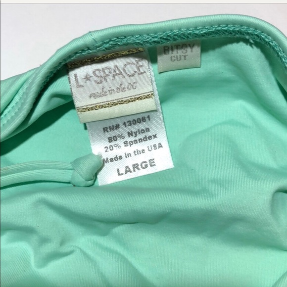 New L*Space String Scrunch Bikini Bottom - Picture 6 of 6